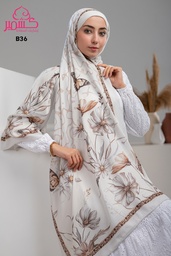Printed Modal Scarf   B36