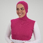 Fuchsia  Jamila Crop top with capishu