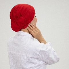 Red Jamila Kuwaiti Inner cap
