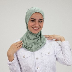 Mint Jamila Small Headscarf