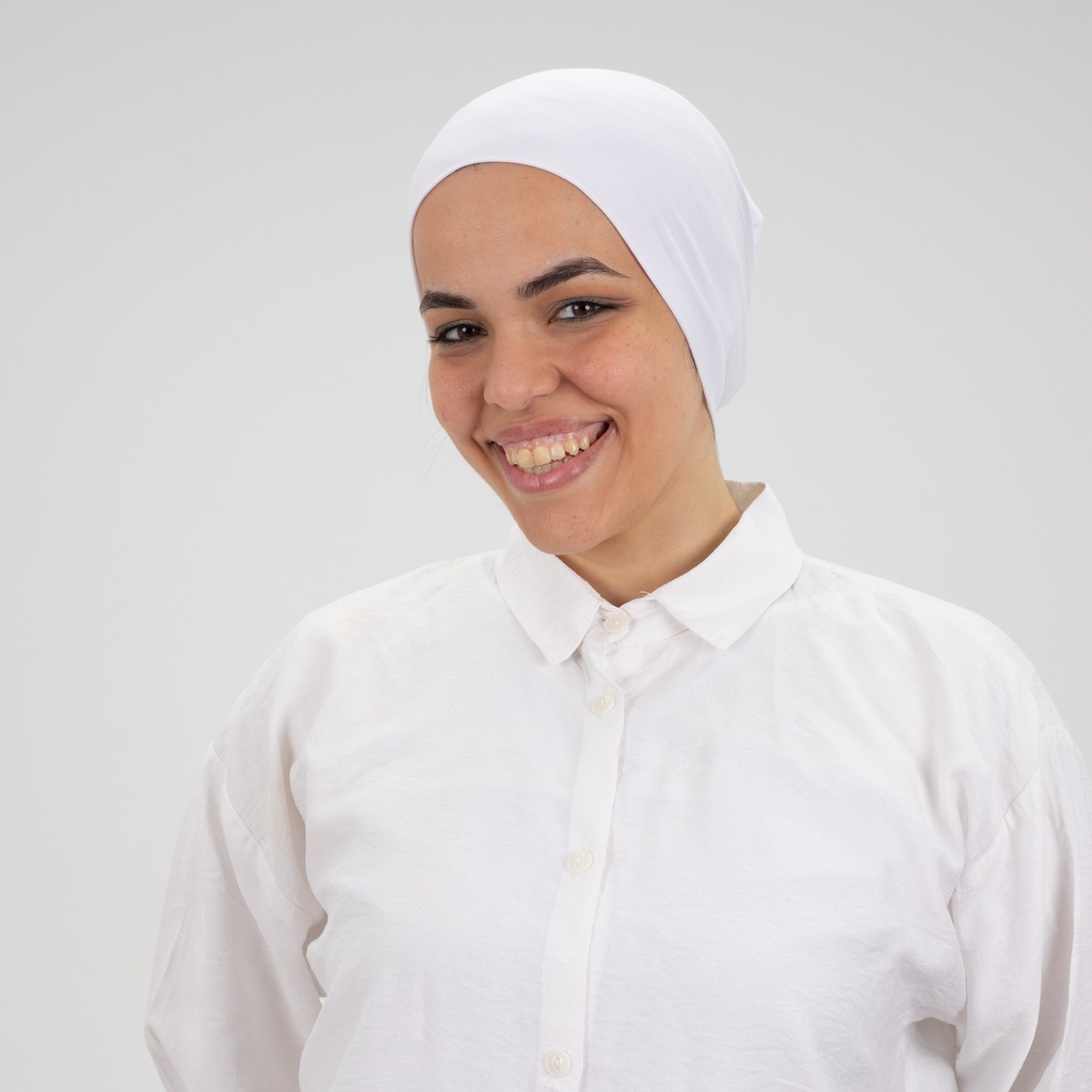 White Closed Syrian bandana