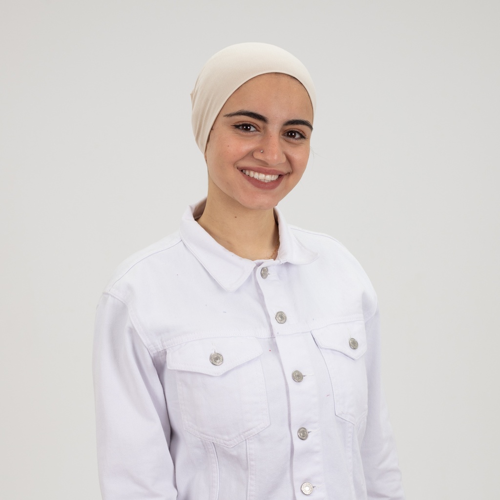 Beige Closed Syrian bandana