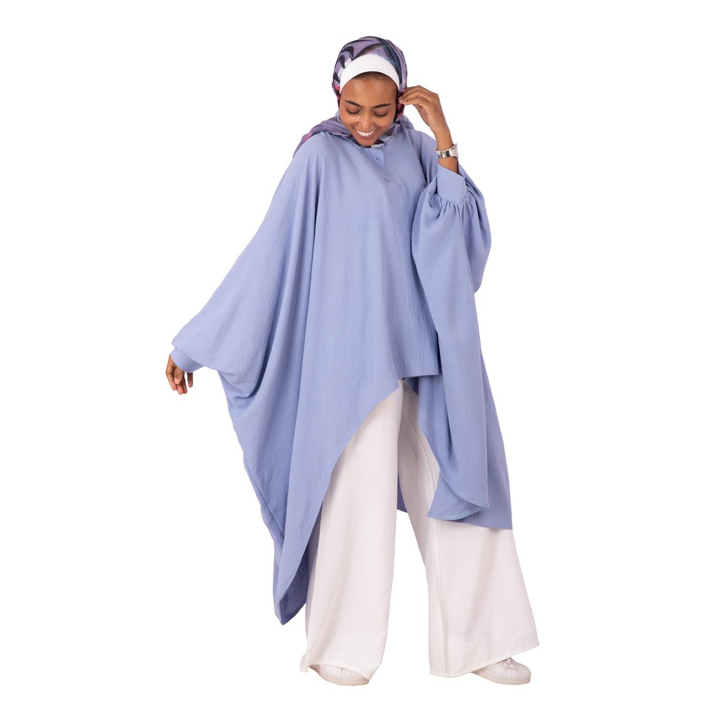 Light Blue Poncho