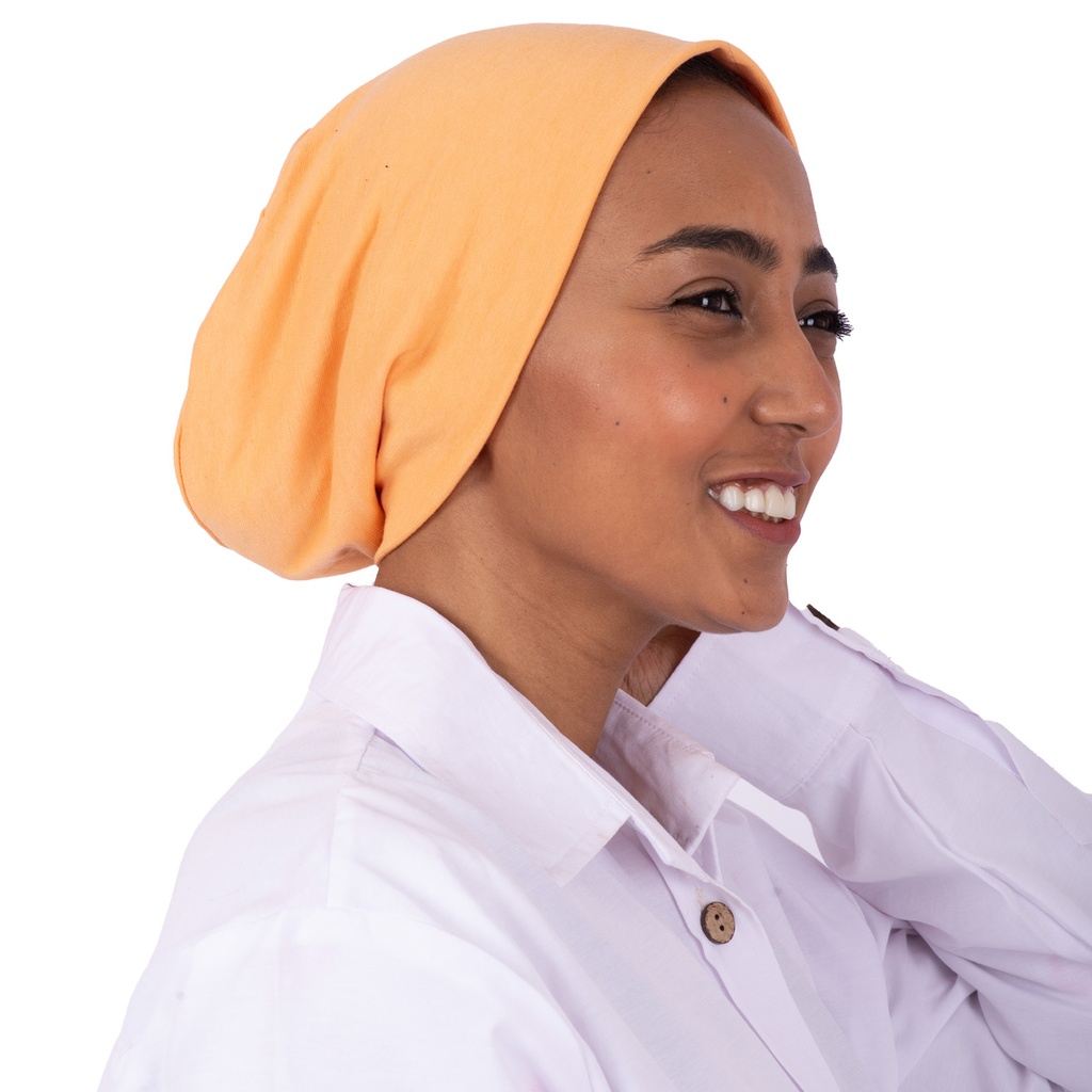 Apricot Orange inner cap without sewing