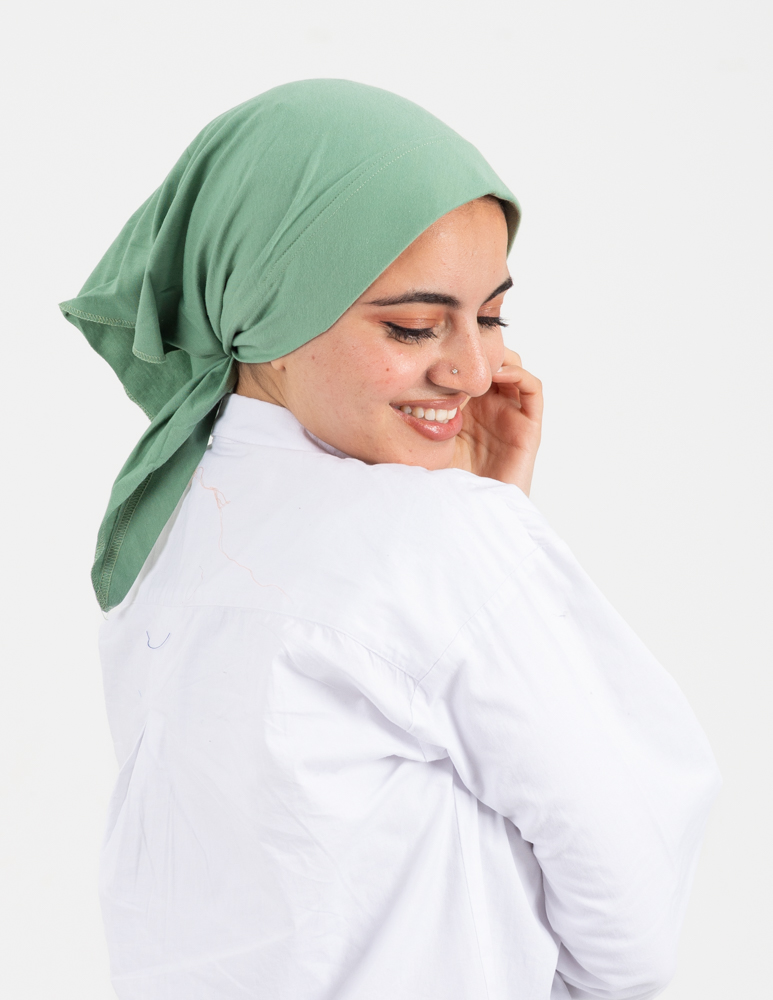 Mint Green Jamila Triangular Bandana