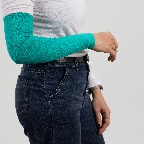 Turquoise Jamila wrist replacement sleeves