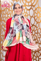 ايشارب مستطيل عريض مطبوع - Print(2)(s53)