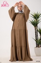 Cafe Long Dress Button Front - 1 - سي واي