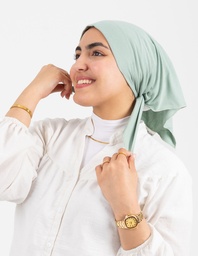 [ مصنع جميلة بندانا مثلث مينت فاتح] Light Mint Jamila Triangular Bandana