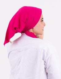 [ مصنع جميلة بندانا مثلث فوشيا] Fuchsia Jamila Triangular Bandana