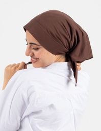 [ مصنع جميلة بندانا مثلث بنى] Brown Jamila Triangular Bandana