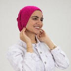 [ مصنع جميلة بونية تركي فوشيا] Fuchsia Jamila Turkish Inner cap