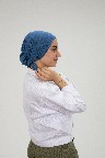 [مصنع جميلة بونية تركي ازرق انديجو] Blue Indego Jamila Turkish Inner cap