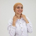 [مصنع جميلة بونية تركي بيج غامق] Dark Beige  Jamila Turkish Inner cap