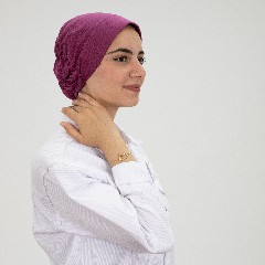 [مصنع جميلة بونية كويتى عنابي] Maroon Jamila Kuwaiti Inner cap