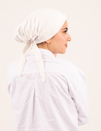 [مصنع جميلة بونية مبطن برباط اوف وايت ] Off White Padded Inner cap with lace