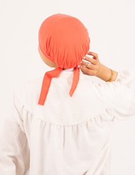 [مصنع جميلة بونية مبطن برباط بطيخى] Watermelon Pink Padded Inner cap with lace