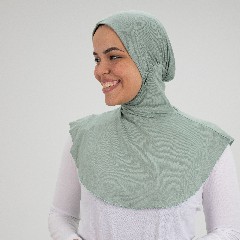 [مصنع جميلة تلبيسه بونية رقبه بدعامه منت] Mint Jamila Headscarf neck with doaama