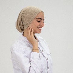 [مصنع التوبة بندانا سورى مفتوحه بيج] Beige Open Syrian bandana