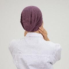 [مصنع التوبة بندانا سورى مقفوله موف] Mauve Closed Syrian bandana