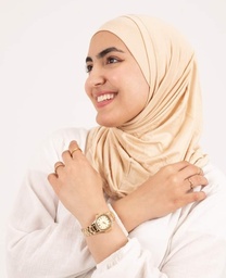 [مصنع التوبة تلبيسه حجاب قطعتين بيج غامق] Dark Beige  Headscarf With Two Piece