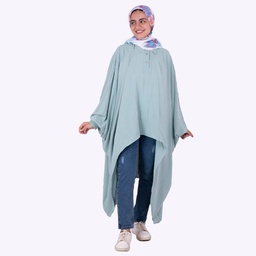 [بونشو ياقه مينت] Mint Poncho