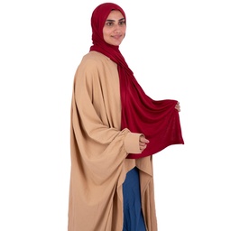 [بونشو ياقه بيج غامق] Dark Beige Poncho