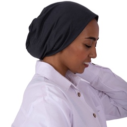 [بونية بدون خياطه جراي غامق] Dark Gray inner cap without sewing