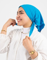 [مصنع جميلة بندانا مثلث تركواز] Turquoise Jamila Triangular Bandana