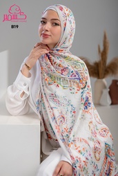 Printed Modal Scarf  B19