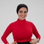 [ مصنع جميلة بادي نص بادي كم احمر] Red Jamila Crop top long sleeve